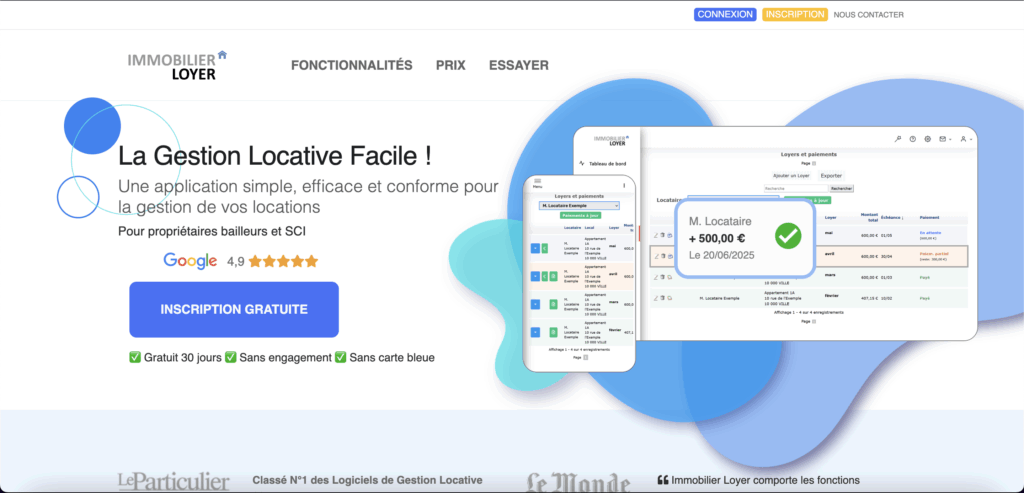 immobilier loyer gestion locative